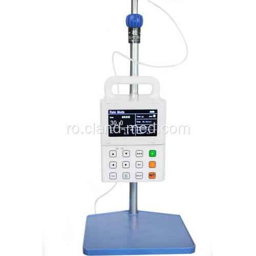 Pompă portabilă pentru perfuzie medicală cu funcție de încălzire